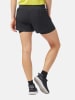 Odlo 2in1-Laufshorts "Zeroweight" in Schwarz
