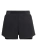 Odlo 2in1-Laufshorts "Zeroweight" in Schwarz