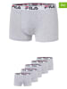 Fila 5er-Set Boxershorts in Grau
