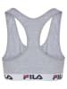 Fila 2er-Set Bustiers in Grau/ Weiß