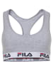Fila 3tlg. Wäscheset in Grau/ Weiß