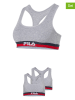 Fila Topy (2 szt.) w kolorze granatowo-czerwono-szarym