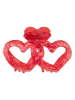 Invisibobble 2-delige set: haarklemmen rood