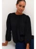 Kaffe Bluse in Schwarz