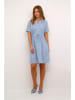 Kaffe Kleid in Hellblau