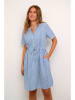 Kaffe Kleid in Hellblau