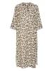 Kaffe Leinen-Kleid in Beige