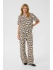 Kaffe Leinen-Bluse in Beige