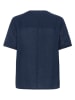 Kaffe Leinen-Bluse in Dunkelblau
