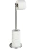Wenko Toilettenpapierhalter in Silber - (B)21 x (H)55 x (T)17 cm