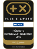 Wenko Toilettenpapierhalter in Silber - (B)21 x (H)55 x (T)17 cm