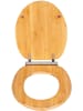 Wenko Easyclose-toiletbril "Bambusa" lichtbruin