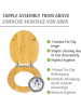 Wenko Easyclose-toiletbril "Bambusa" lichtbruin