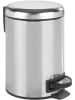Wenko Pedaalemmer zilverkleurig - 5 l