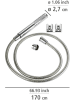 Wenko Waschbeckenbrause in Silber - (H)20 cm