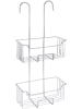 Wenko Thermostat-Duschablage in Silber - (B)25 x (H)55 x (T)14 cm