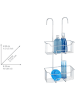 Wenko Thermostatisch doucherek zilverkleurig - (B)25 x (H)55 x (D)14 cm