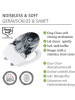 Wenko Easyclose-toiletbril "Yak" zwart/wit
