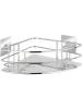 Wenko Duschablage in Silber - (B)27,5 x (H)10 x (T)19,3 cm