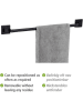 Wenko Badstang zwart - (B)60,5 cm