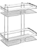 Wenko Duschregal in Silber - (B)24 x (H)27 x (T)13,5 cm