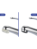 Maximex 2er-Set: Anti-Kalk-Caps in Blau - (B)5,7 x (H)3,5 x (T)1,5 cm
