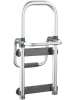 Maximex Badewannen-Einstiegshilfe in Silber - (B)24,5 x (H)52,5 x (T)23 cm
