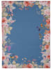 Clayre & Eef Geschirrtuch in Blau/ Rosa - (L)70 x (B)50 cm