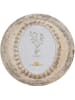 Clayre & Eef Bilderrahmen in Beige - Ø 30 cm