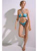 Lisca Biustonosz bikini "Kavala" w kolorze błękitno-jasnoróżowym