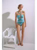 Lisca Badeanzug "Kavala" in Hellblau/ Rosa