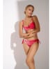 Lisca Bikini-Hose "Quito" in Rot/ Weiß