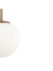 Maytoni Hanglamp "Basic" goudkleurig/wit - (H)180 x Ø 18 cm