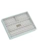 Stackers Schmuckkiste in Hellblau - (B)25 x (H)18 x (T)3,7 cm