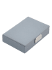 Stackers Schmuckkasten in Blaugrau - (B)18 x (H)12,5 x (T)4,5 cm