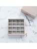 Stackers Schmuckkiste in Rosa - (B)15 x (H)15 x (T)3 cm