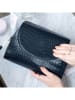 Stackers Kosmetiktasche in Dunkelblau - (B)25,5 x (H)18,5 x (T)7,5 cm