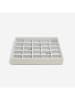 Stackers Sieradenkistje crème - (B)25 x (H)18 x (D)3,7 cm