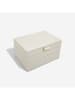 Stackers Schmuckkasten in Creme - (B)25 x (H)18 x (T)13,7 cm
