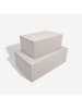 Stackers 2-delige set: opbergkisten taupe