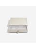 Stackers Schmuckkasten "Classic" in Creme - (B)25 x (H)18 x (T)5,8 cm