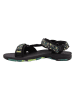 Ande Trekkingsandalen "Monterosso" in Grün/ Limette/ Grau