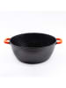 Laguiole 2tlg. Set: Kochtopf ''Greblon'' in Grau - 23,5 l