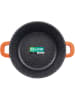 Laguiole 2tlg. Set: Kochtopf ''Greblon'' in Grau - 23,5 l