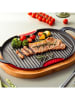 Laguiole Grillpan zwart - (L)26 x (B)36 cm
