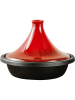 Laguiole Tajine w kolorze czarno-czerwonym - 2,9  l
