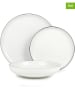 Laguiole 18-delig tafelservies "Sélène" wit