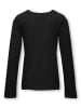 KIDS ONLY Longsleeve "New Only Life" zwart