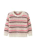 name it Pullover "Lene" in Creme/ Pink/ Lila