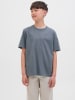 JACK & JONES Junior Shirt "Star" in Blau/ Grau